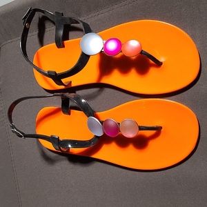 Flat summer sandals